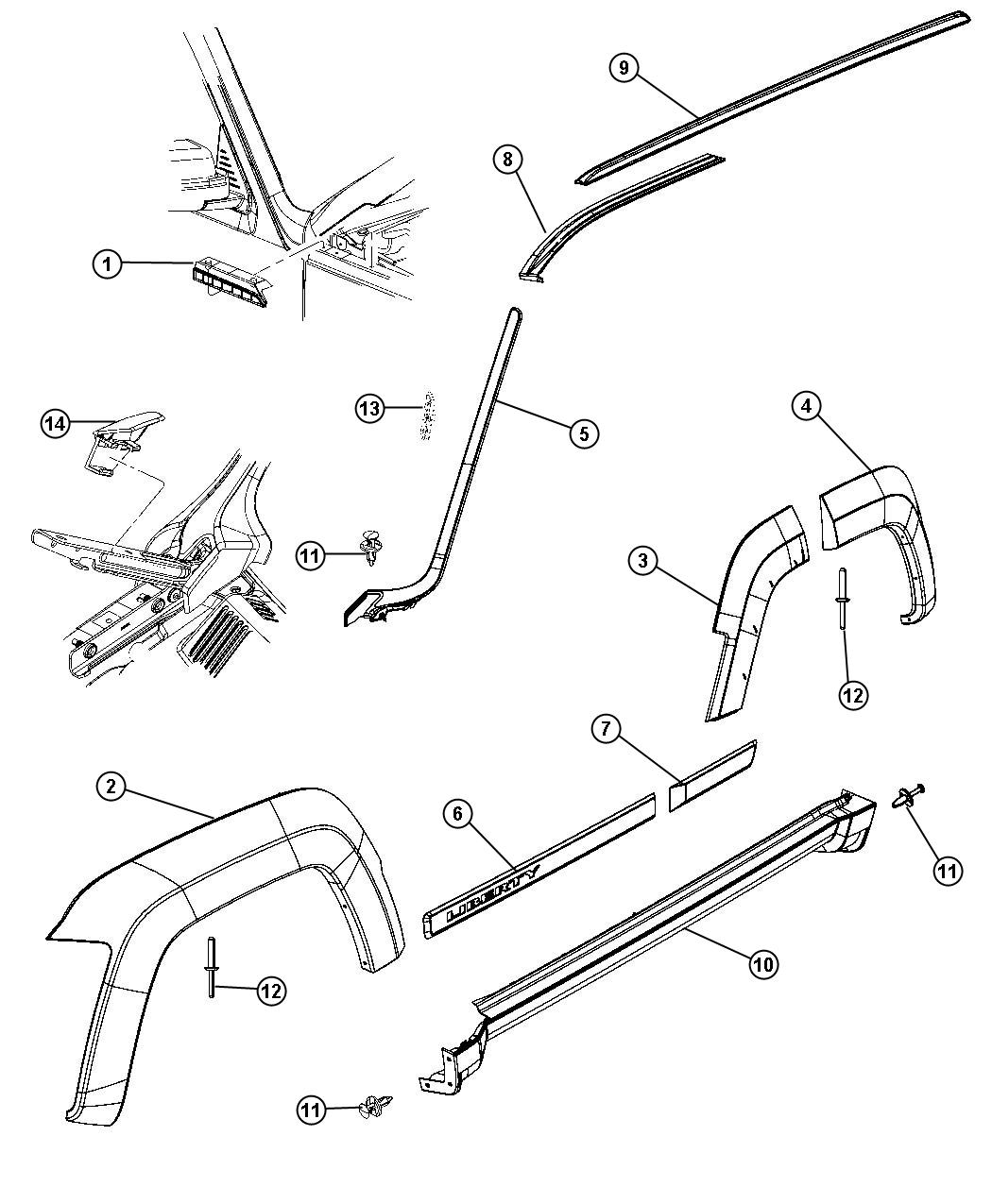 Exterior Ornamentation. Diagram