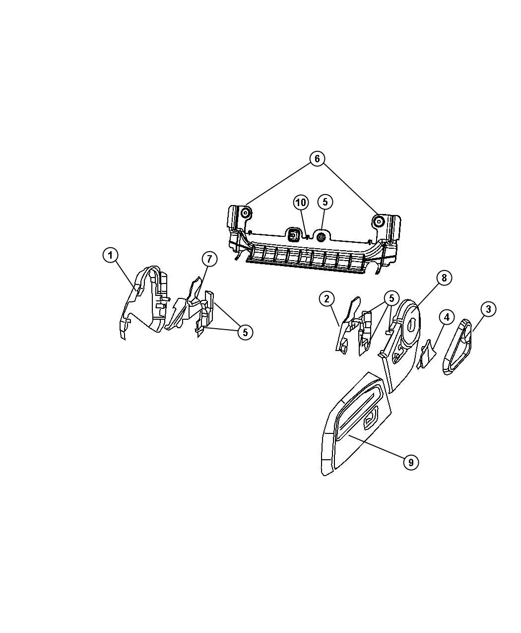 Adjusters, Recliners and Shields - Driver Seat - Power. Diagram