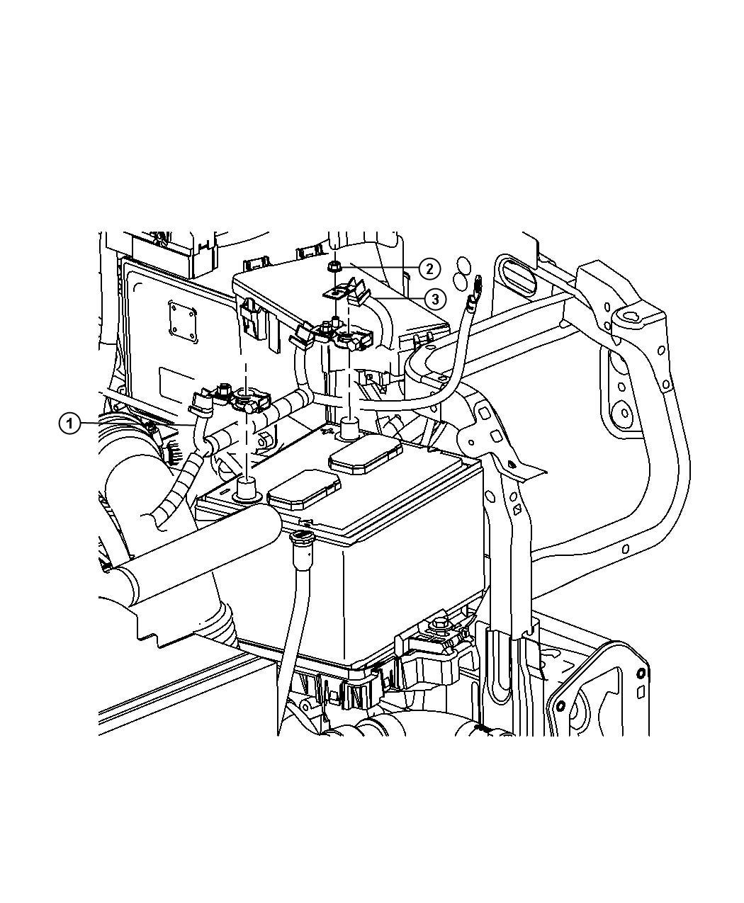 Diagram Battery Wiring. for your 2013 Dodge