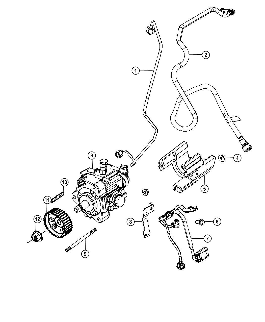 Fuel Injection Pump. Diagram