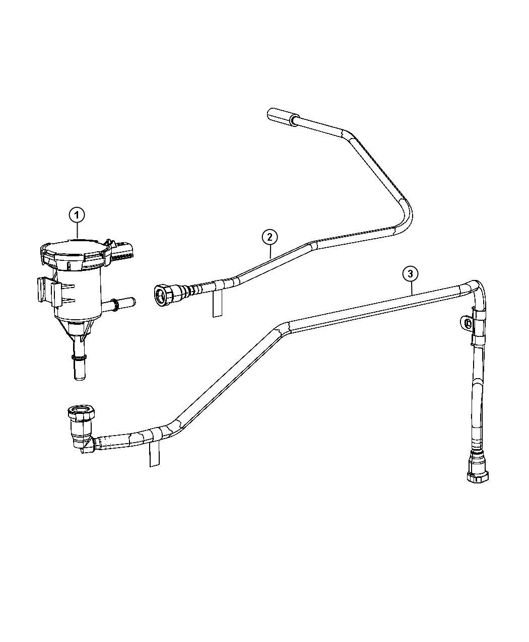 Diagram Emission Control Vacuum Harness. for your Jeep