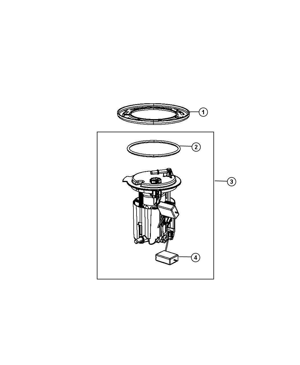 Diagram Fuel Pump Module. for your Dodge