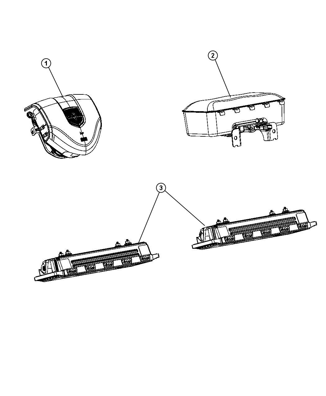 Diagram Air Bags Front. for your Dodge