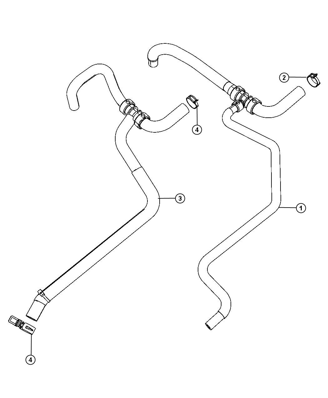 Diagram Heater Plumbing. for your 2019 Dodge Charger   