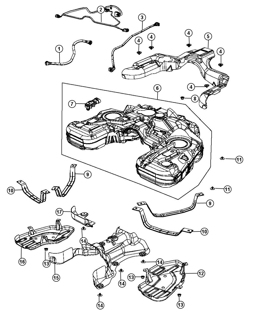 Fuel Tank. Diagram