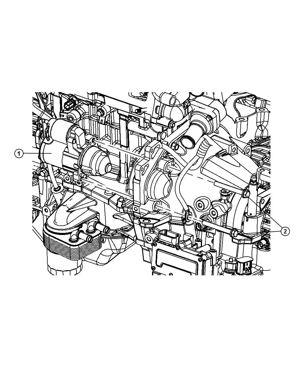 Diagram Starter and Related Parts. for your 2005 Dodge Grand Caravan   