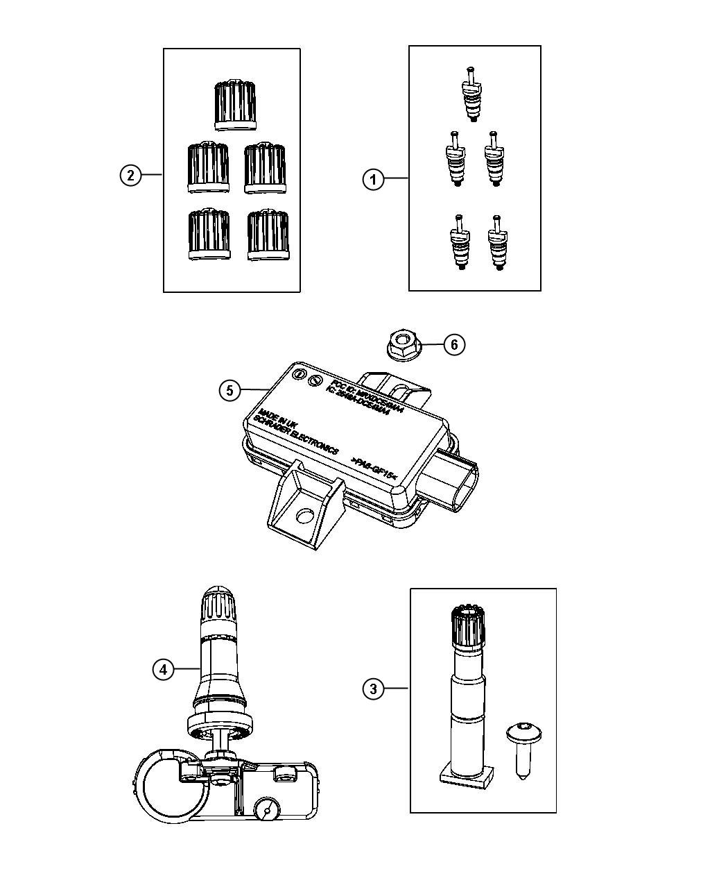 Diagram Tire Monitoring System. for your 2010 Dodge Charger   