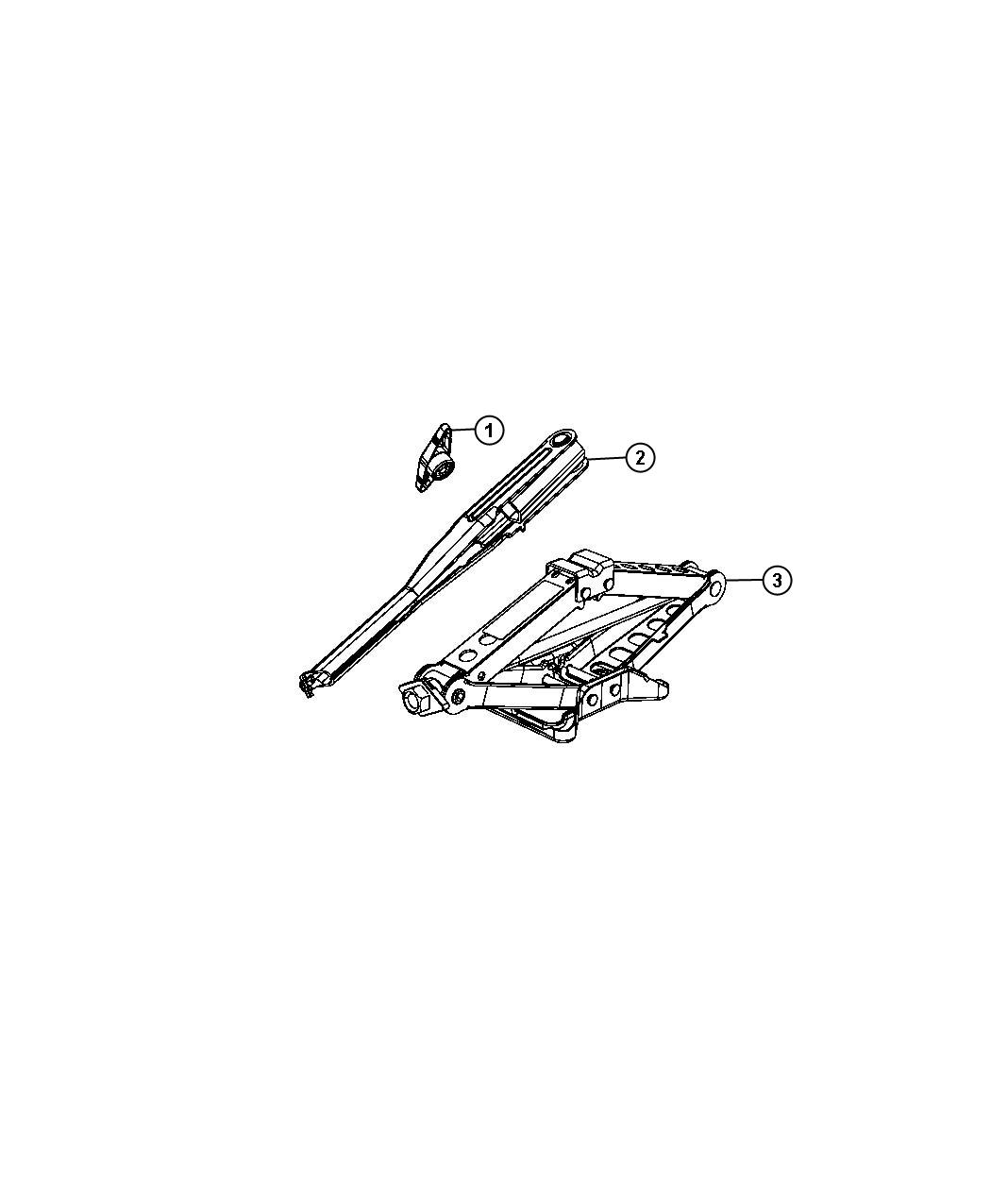 Diagram Jack Assembly. for your Dodge