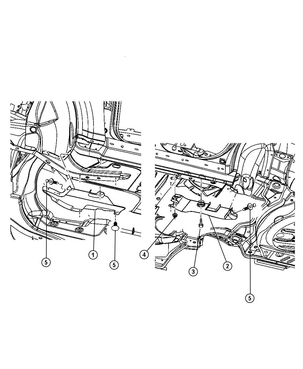 Diagram Pan, Torque Box. for your Dodge