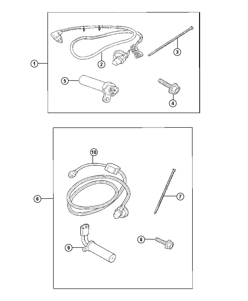 Diagram Heater Kit - Engine Block. for your 2003 Chrysler 300 M  