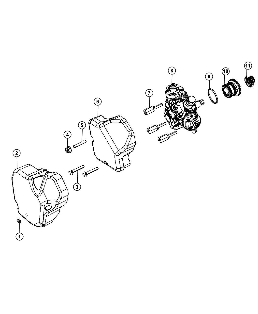 Diagram Fuel Injection Pump. for your 2020 Chrysler 300   