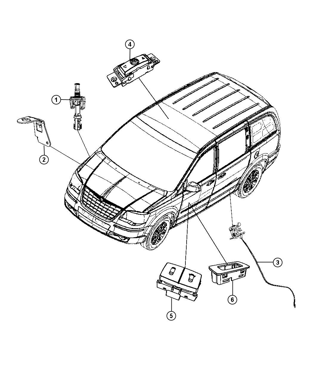 Diagram Switches Body. for your Chrysler