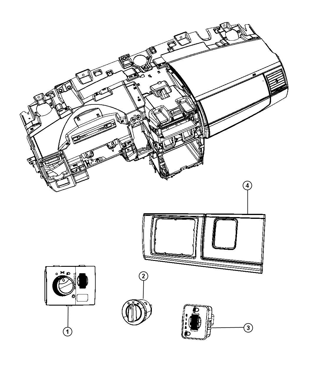 Diagram Switches Lighting. for your Chrysler