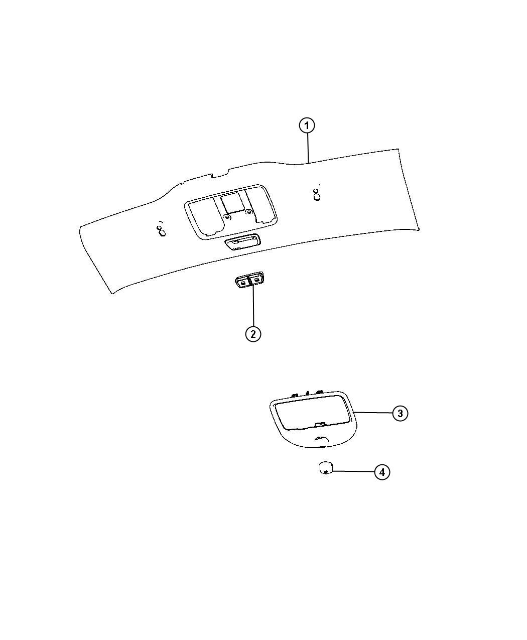 Diagram Switches Body. for your 1999 Dodge Avenger   