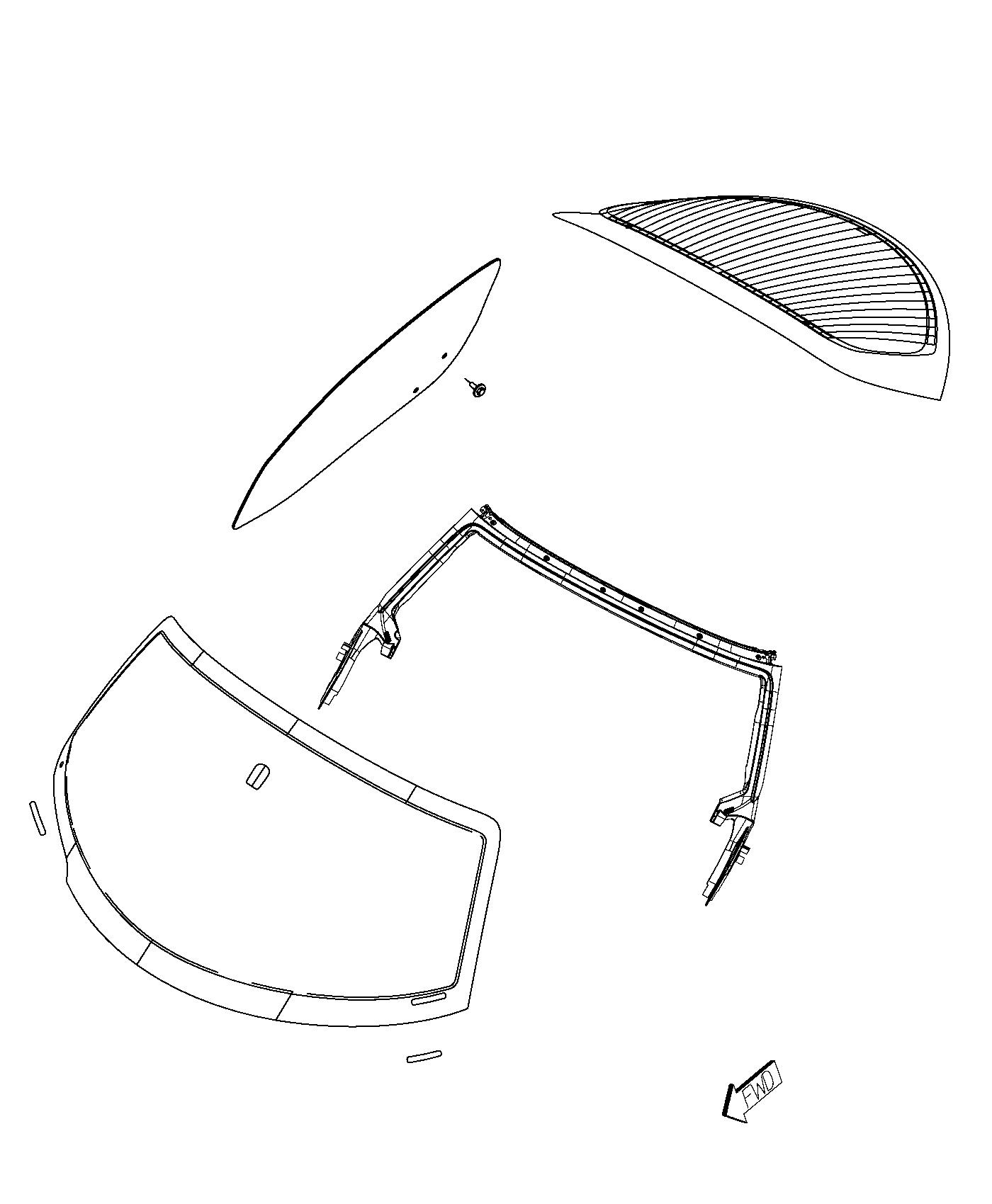 Glass, Glass Hardware. Diagram