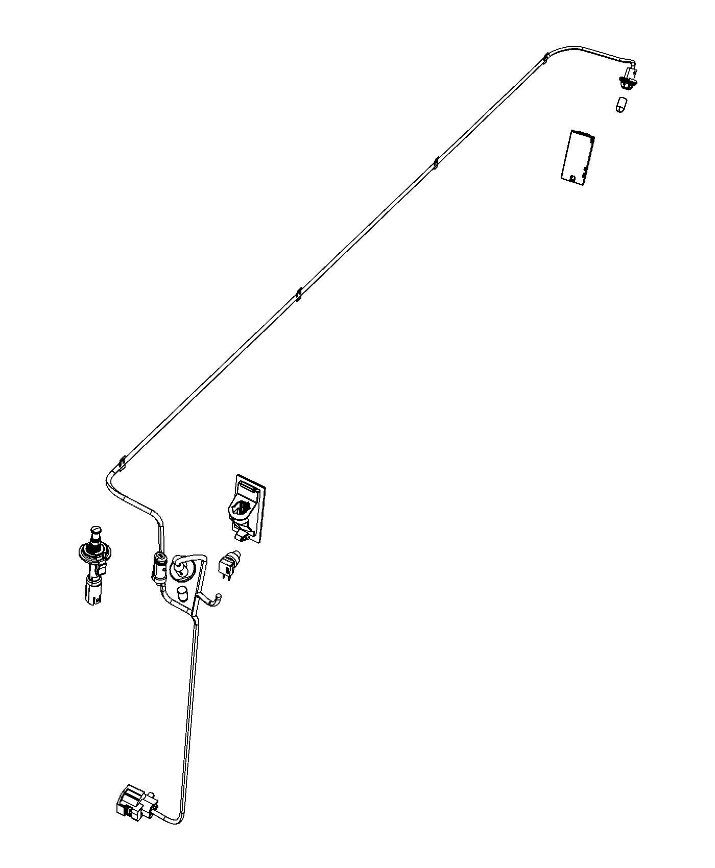 Diagram Lamps, RamBox Storage. for your 2001 Chrysler 300  M 