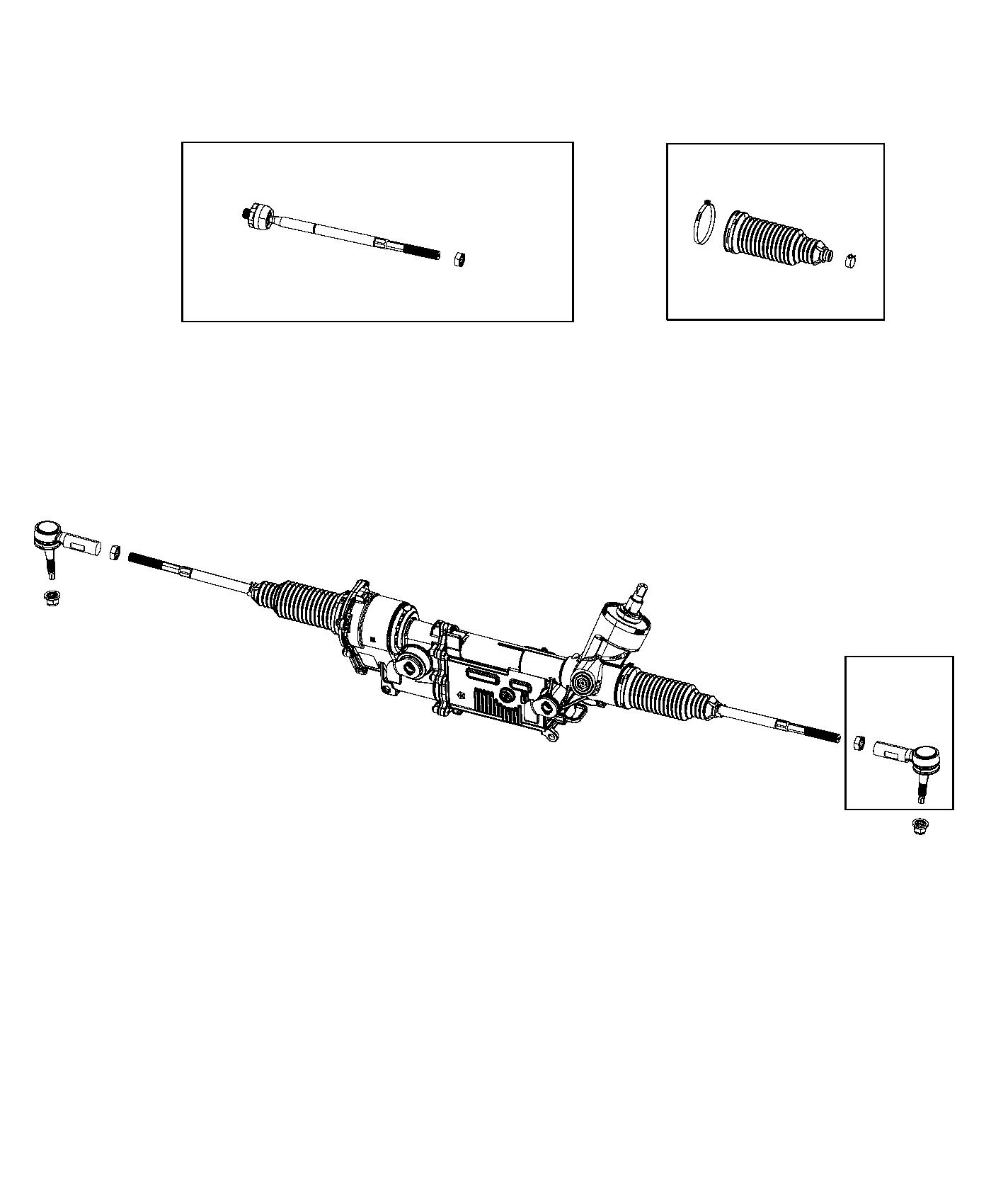 Gear Rack and Pinion. Diagram