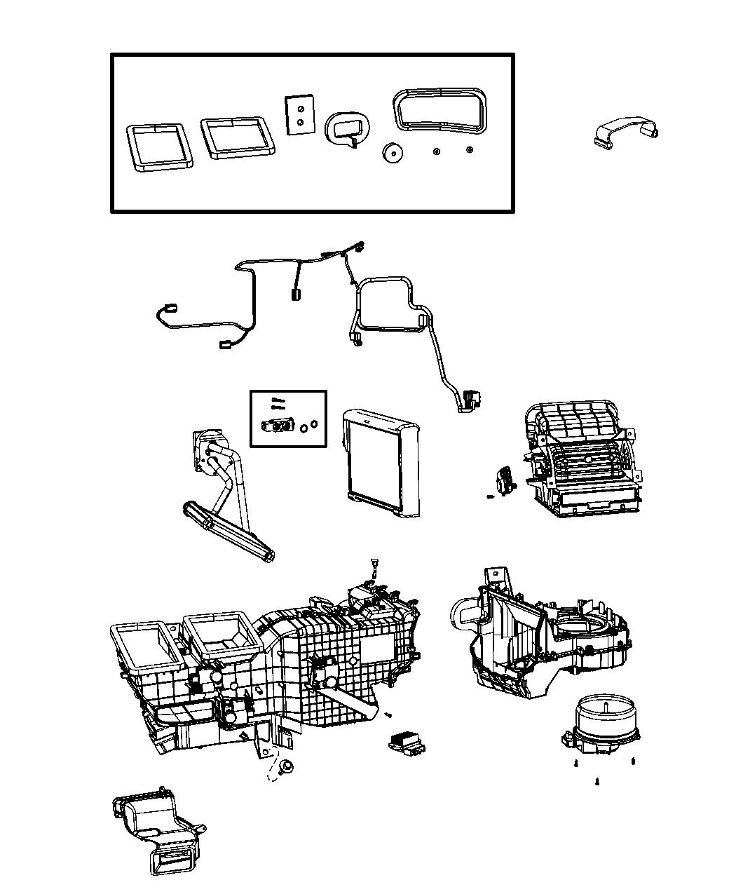 Diagram A/C and Heater Unit Auto Temperature Control. for your Ram 1500  