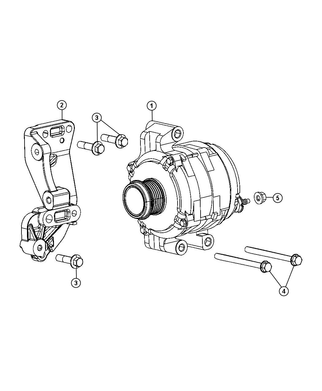 Diagram Generator/Alternator and Related Parts. for your Dodge