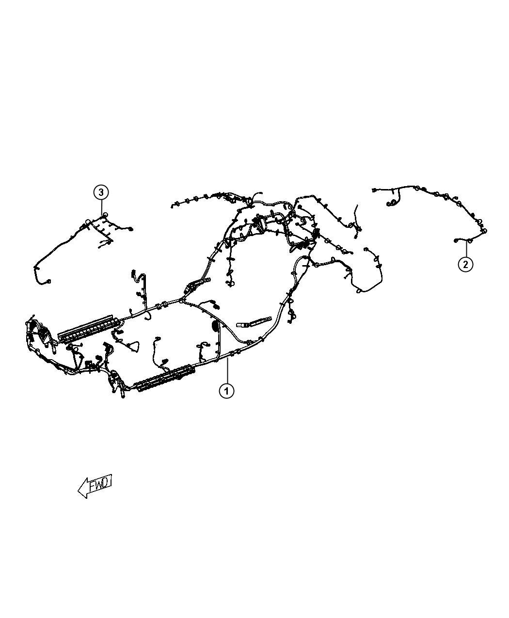 Diagram Wiring, Body. for your Dodge Dart  