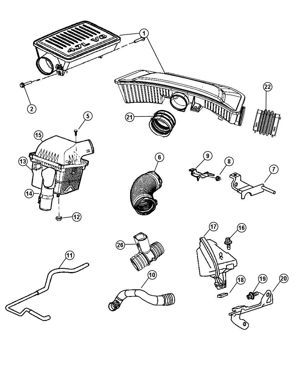 Air Cleaner. Diagram