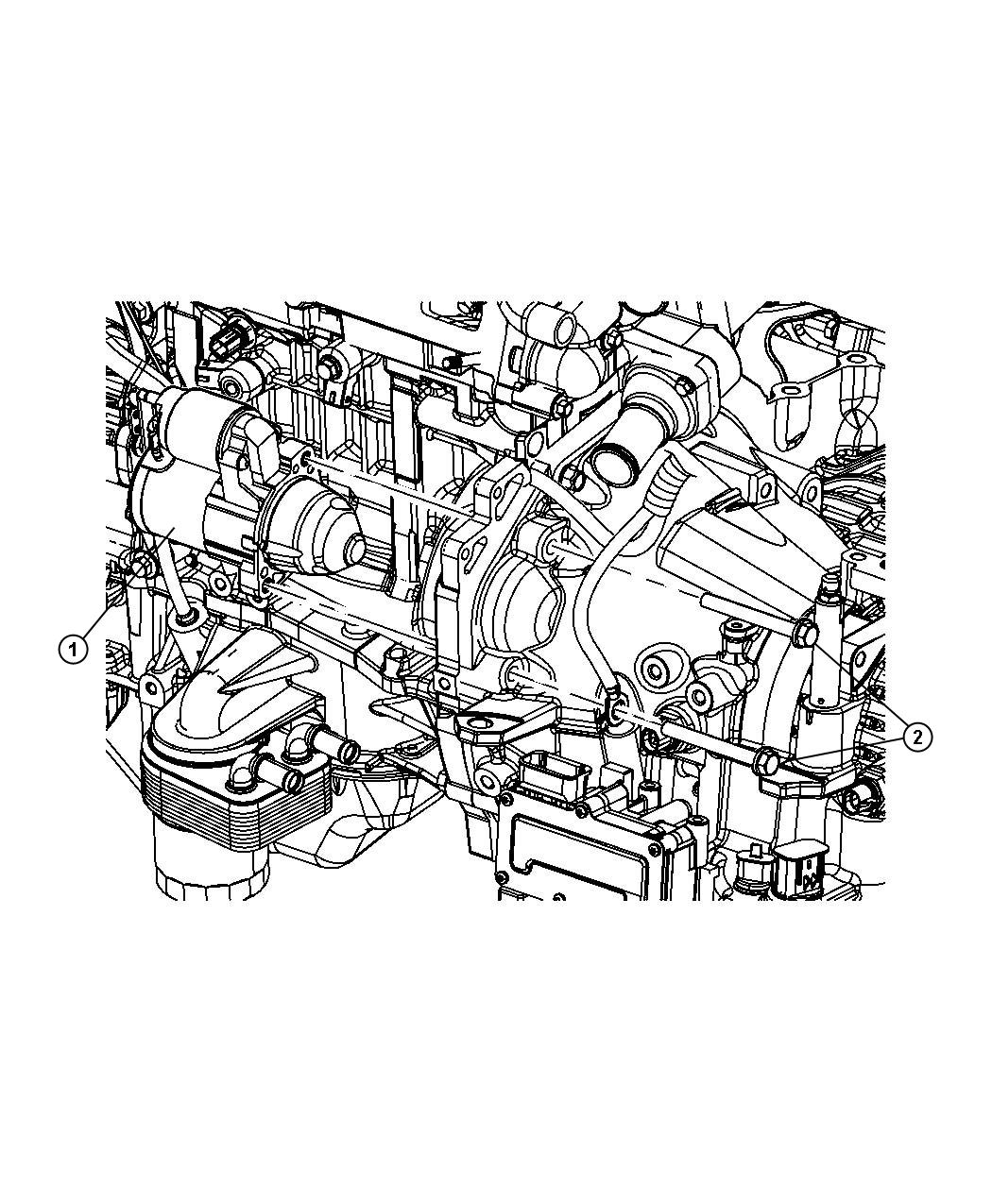 Diagram Starter and Related Parts. for your 1998 Dodge Grand Caravan   