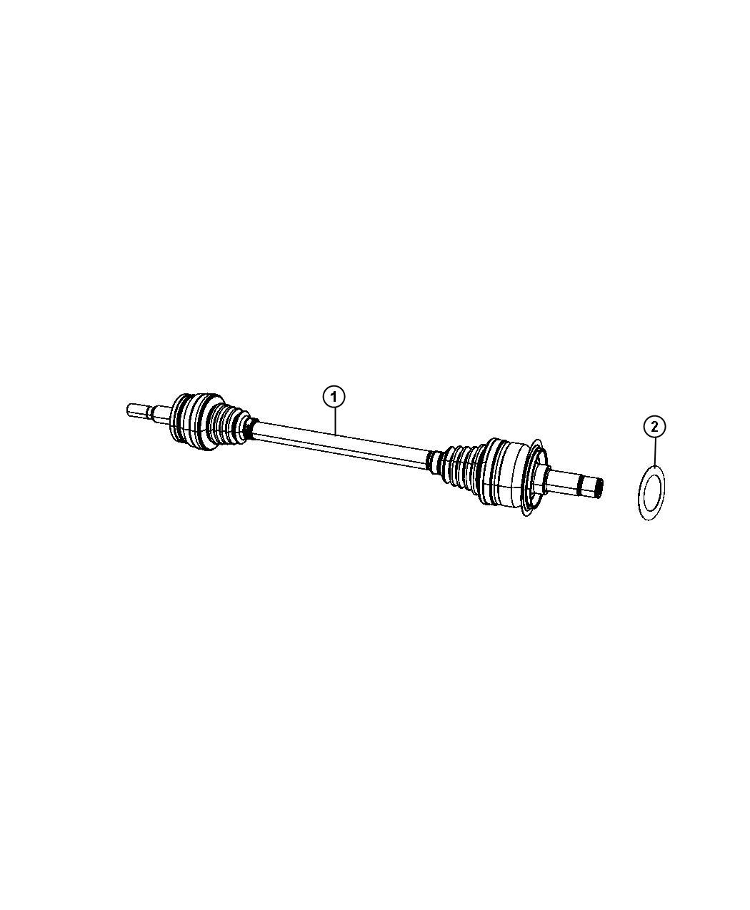 Diagram Shafts, Axle. for your Chrysler
