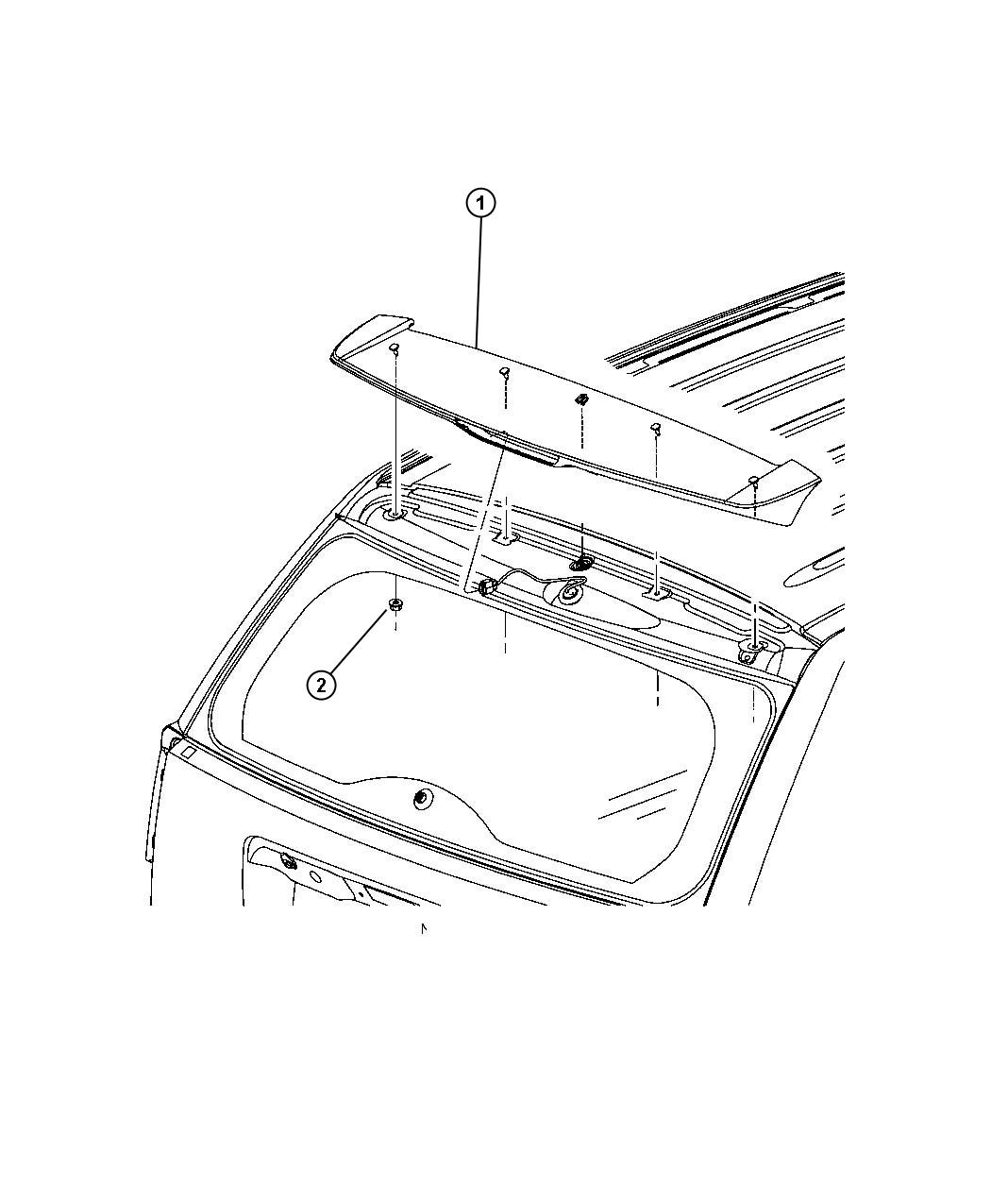 Full size assembly image of Spoilers. (1/1)