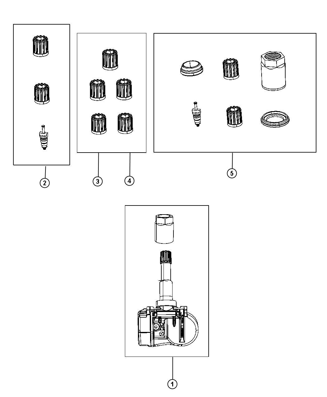 Diagram Tire Monitoring System. for your Jeep