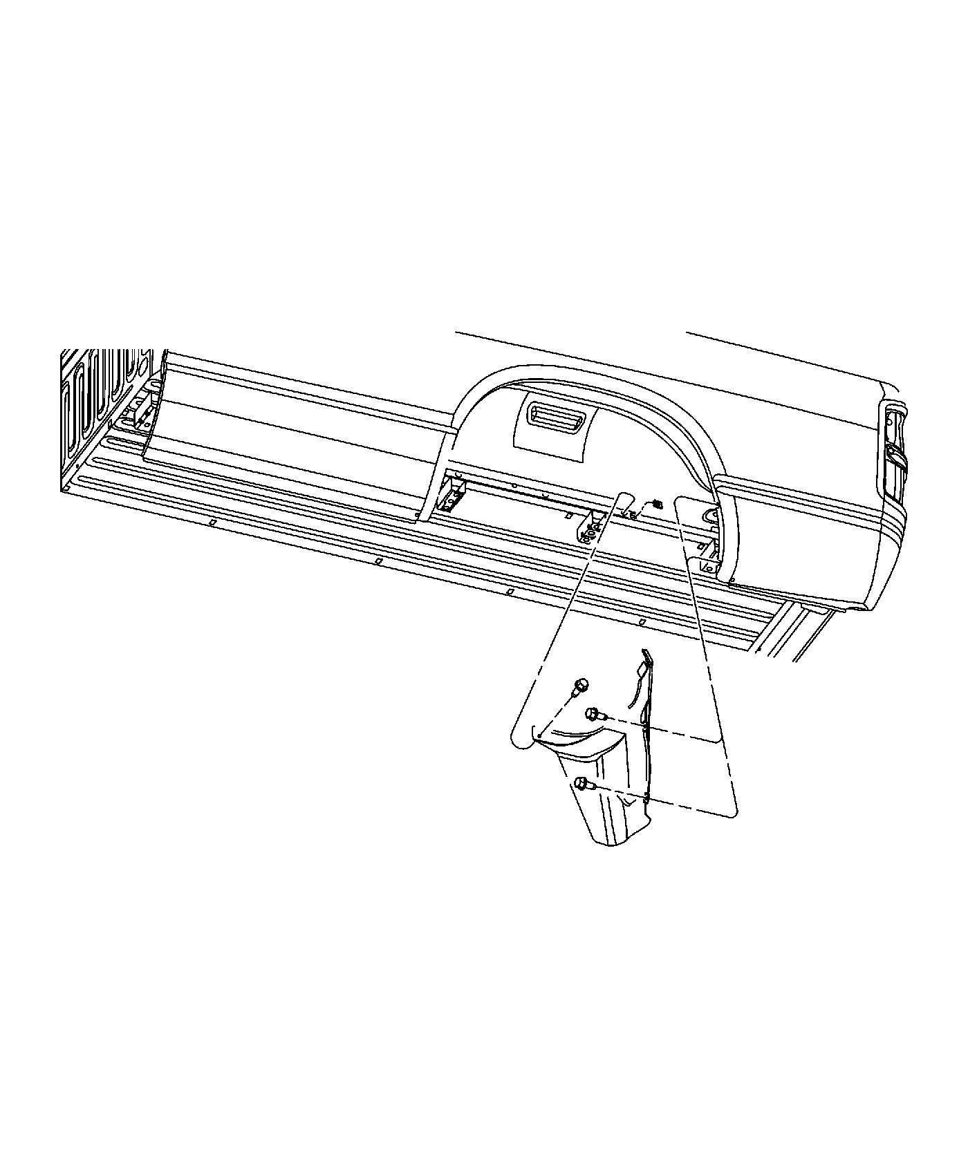 Rear Wheelhouse Shields. Diagram