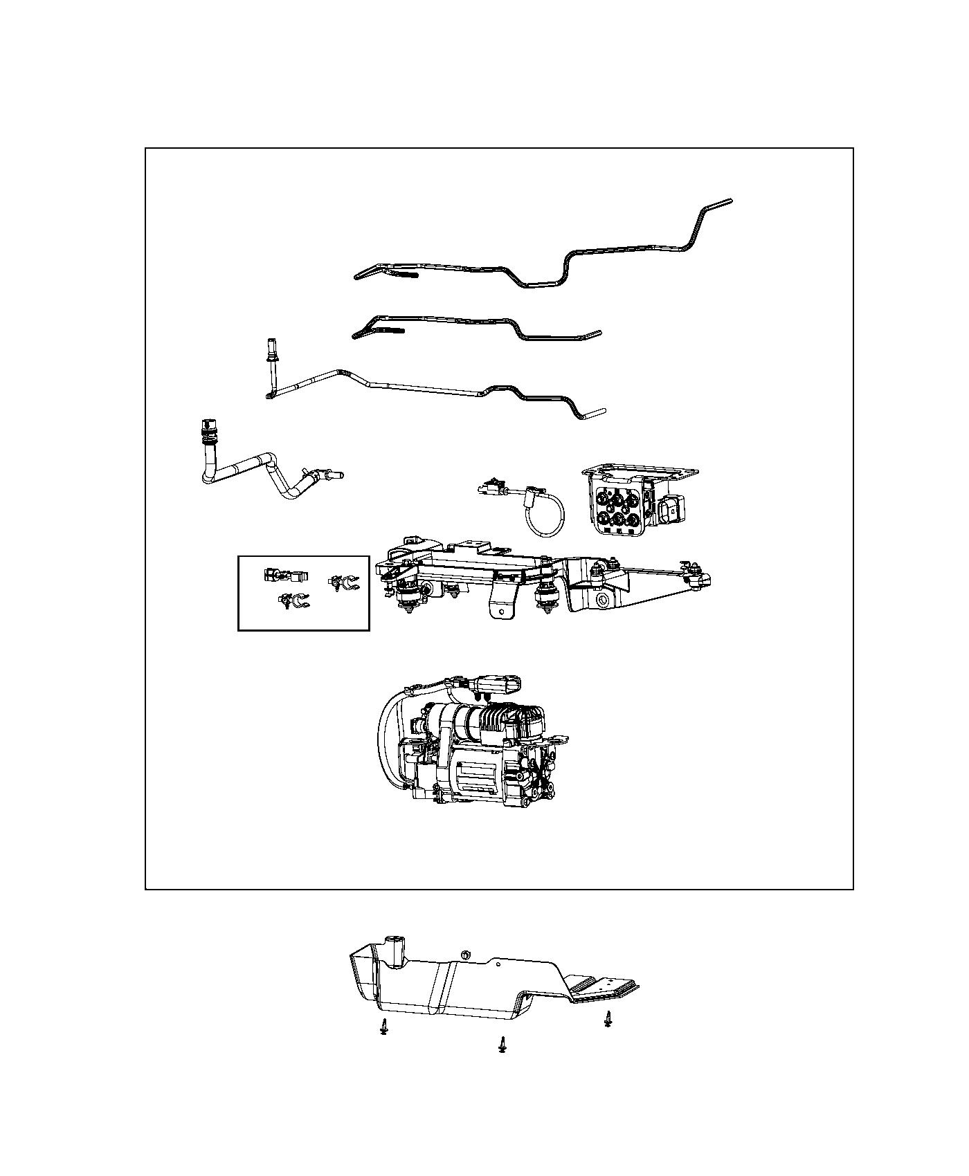 Diagram Compressor Assembly. for your Ram 1500  