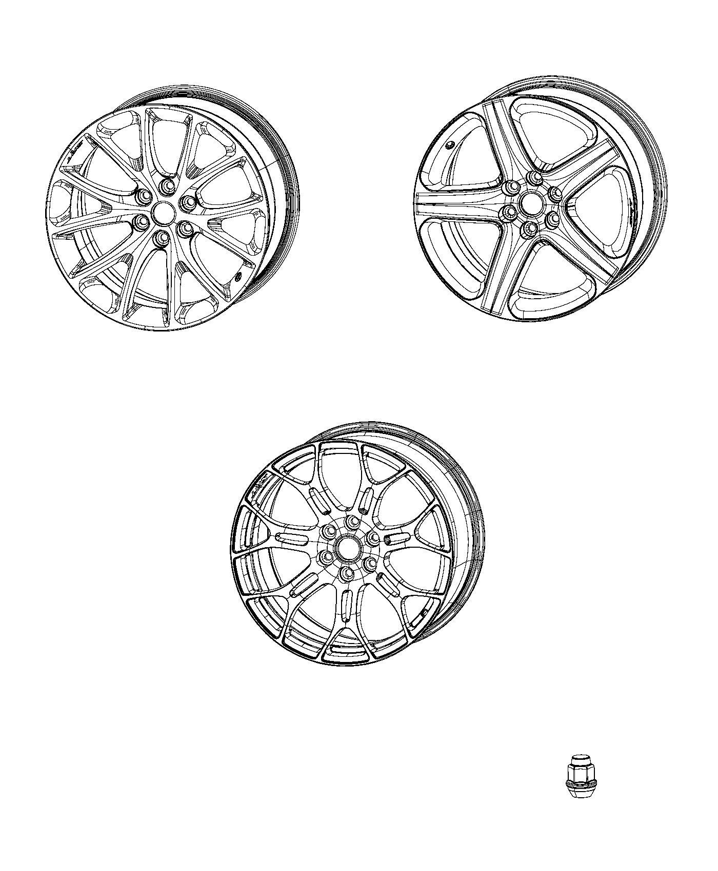 Wheels. Diagram