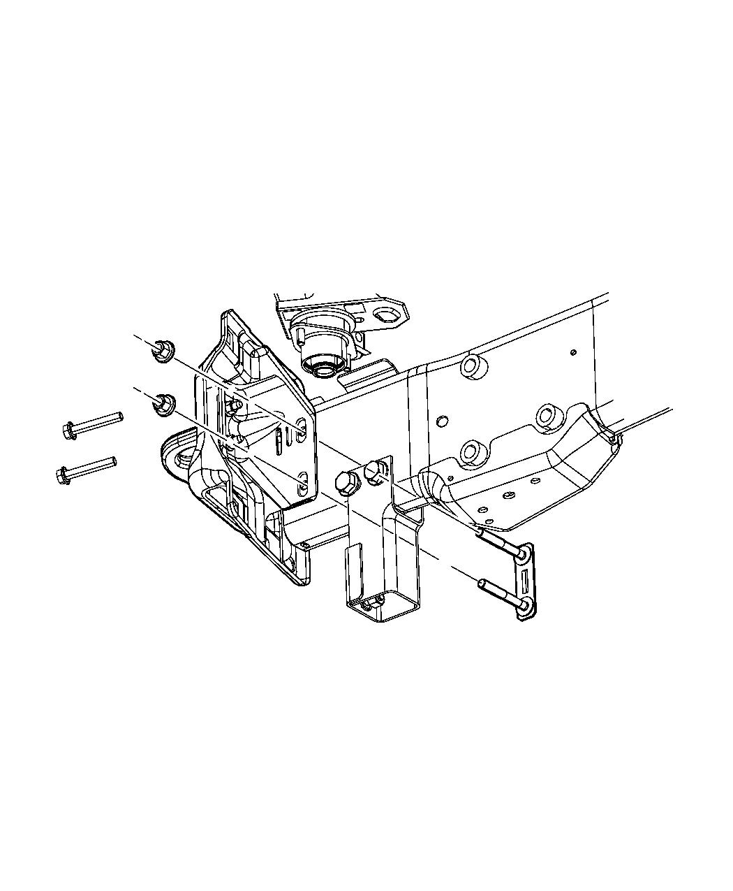 Diagram Tow Hooks, Front. for your 2015 Dodge Durango   