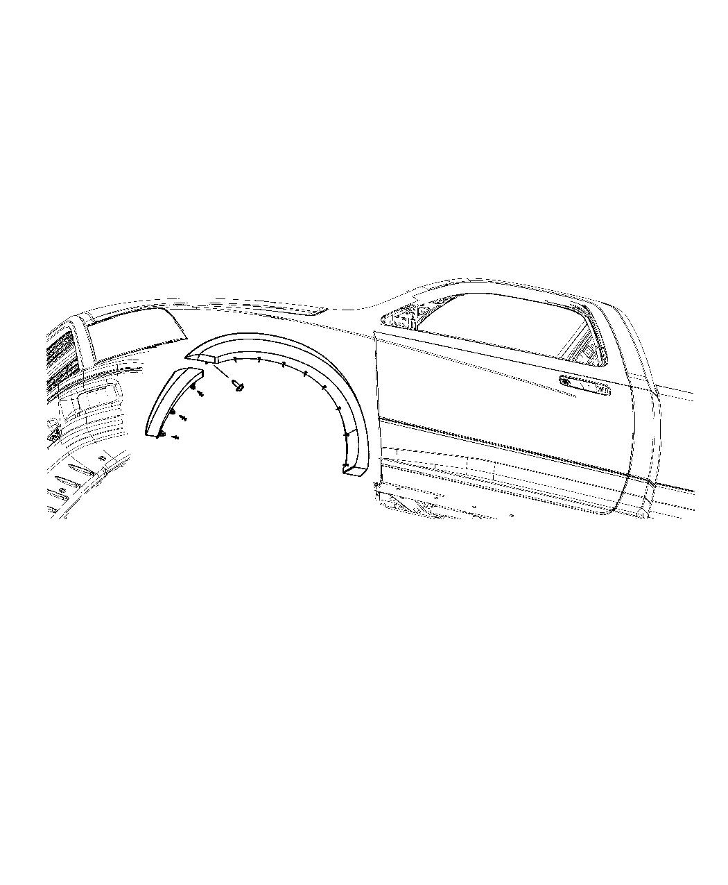 Molding Wheel Opening. Diagram