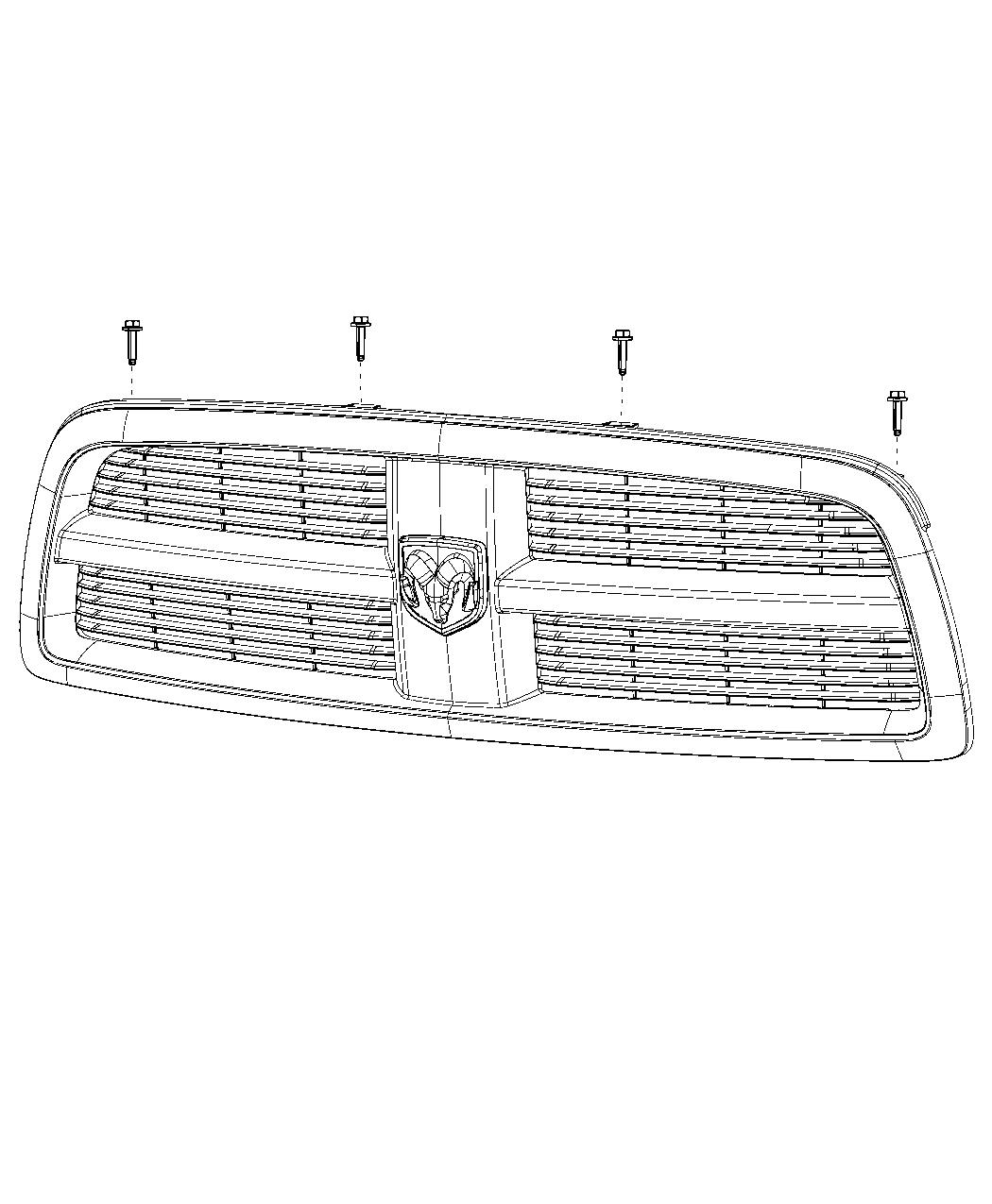 Diagram Grilles. for your 2011 Ram 5500   