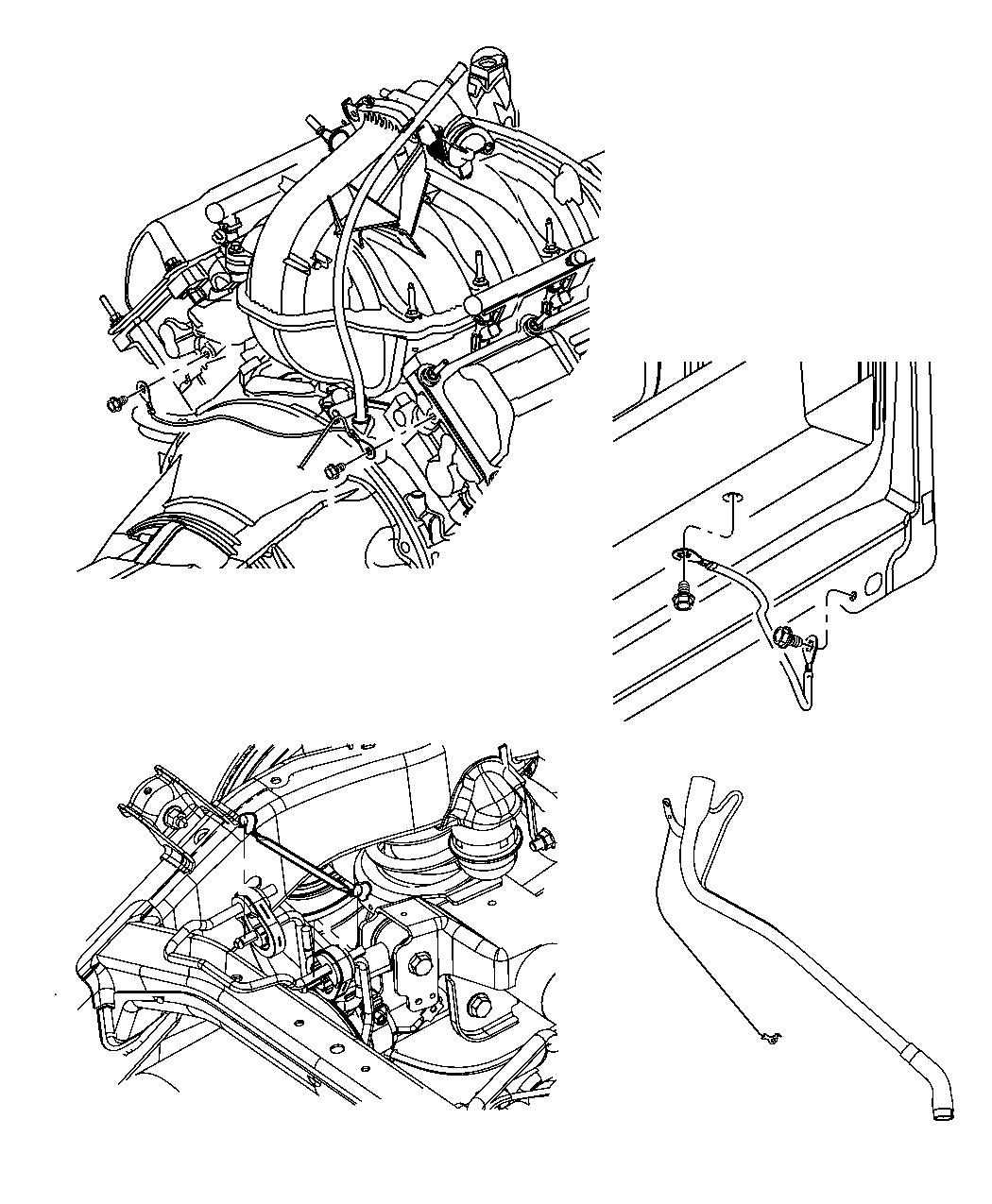 Diagram Ground Straps. for your Ram 2500  