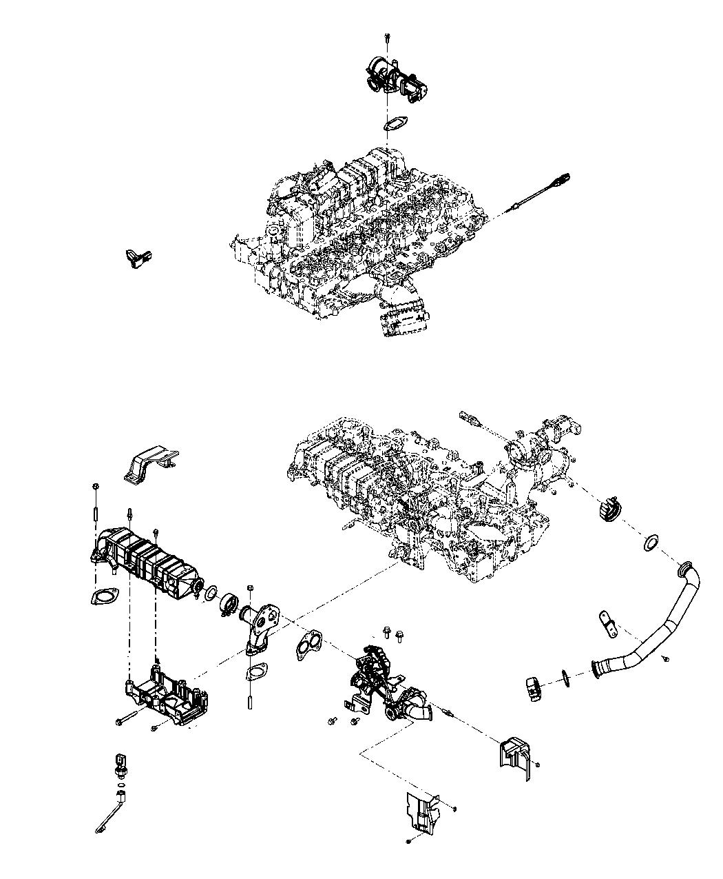 EGR System. Diagram