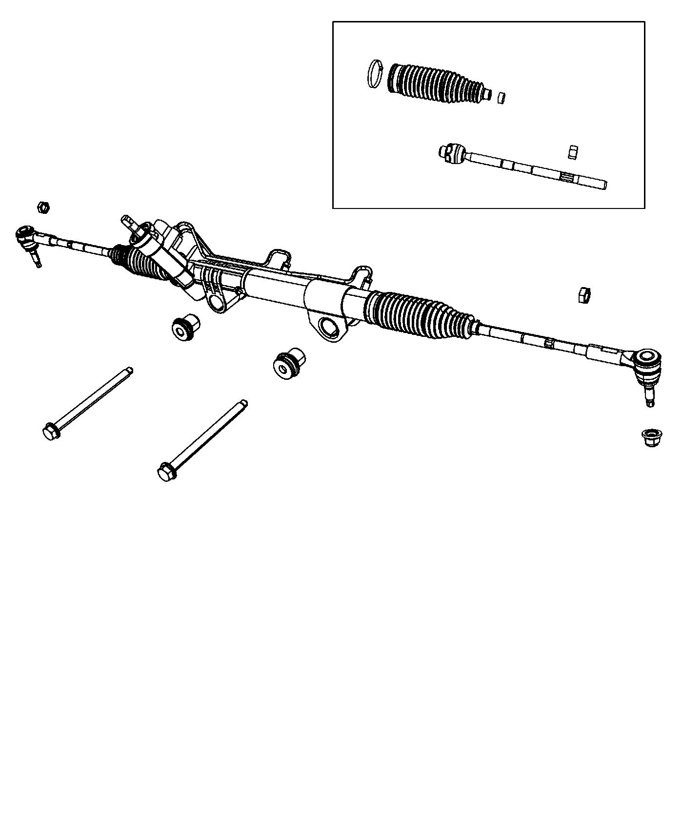 Gear Rack and Pinion. Diagram