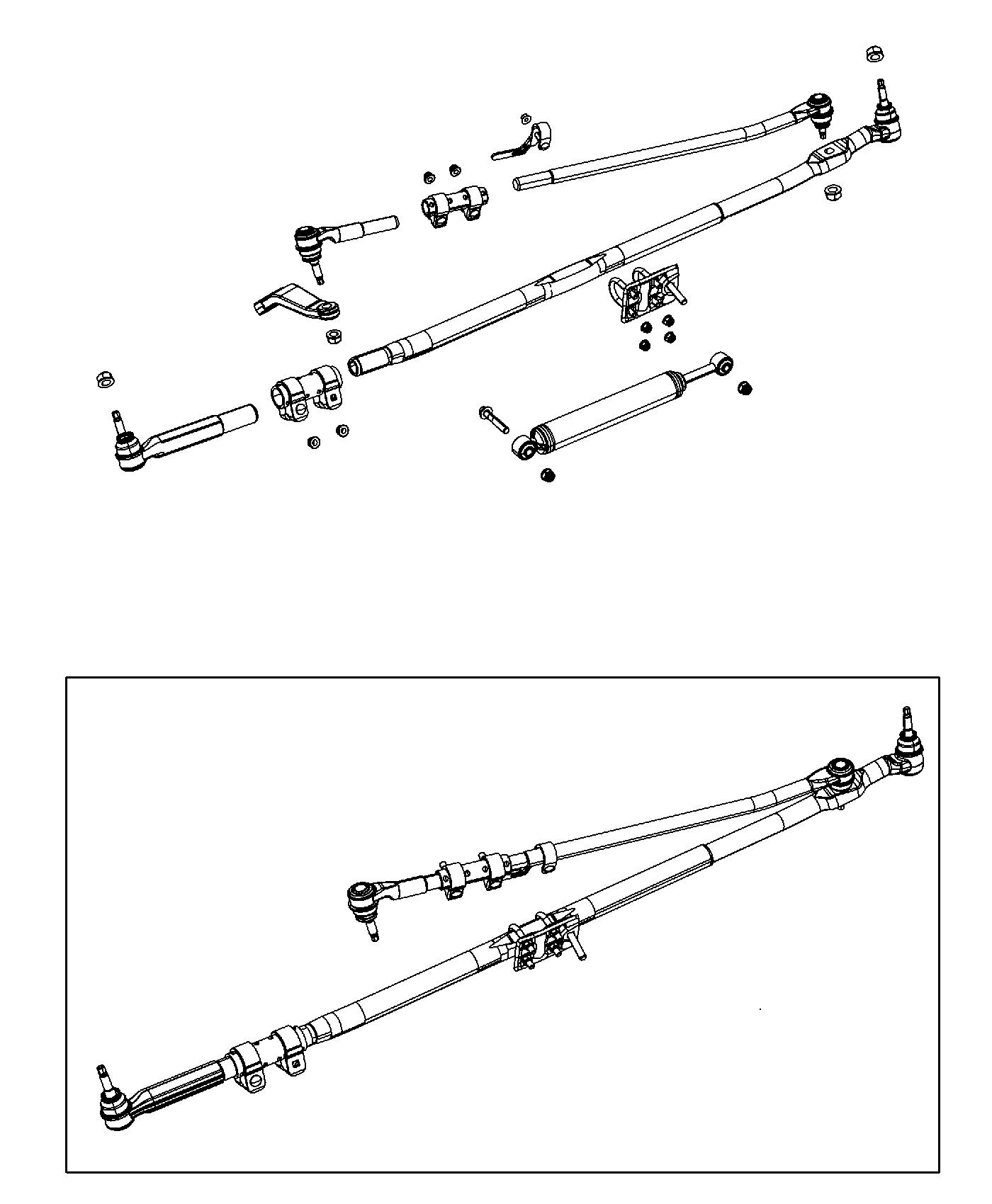 Diagram Steering Linkage. for your 2010 Dodge Ram 2500   