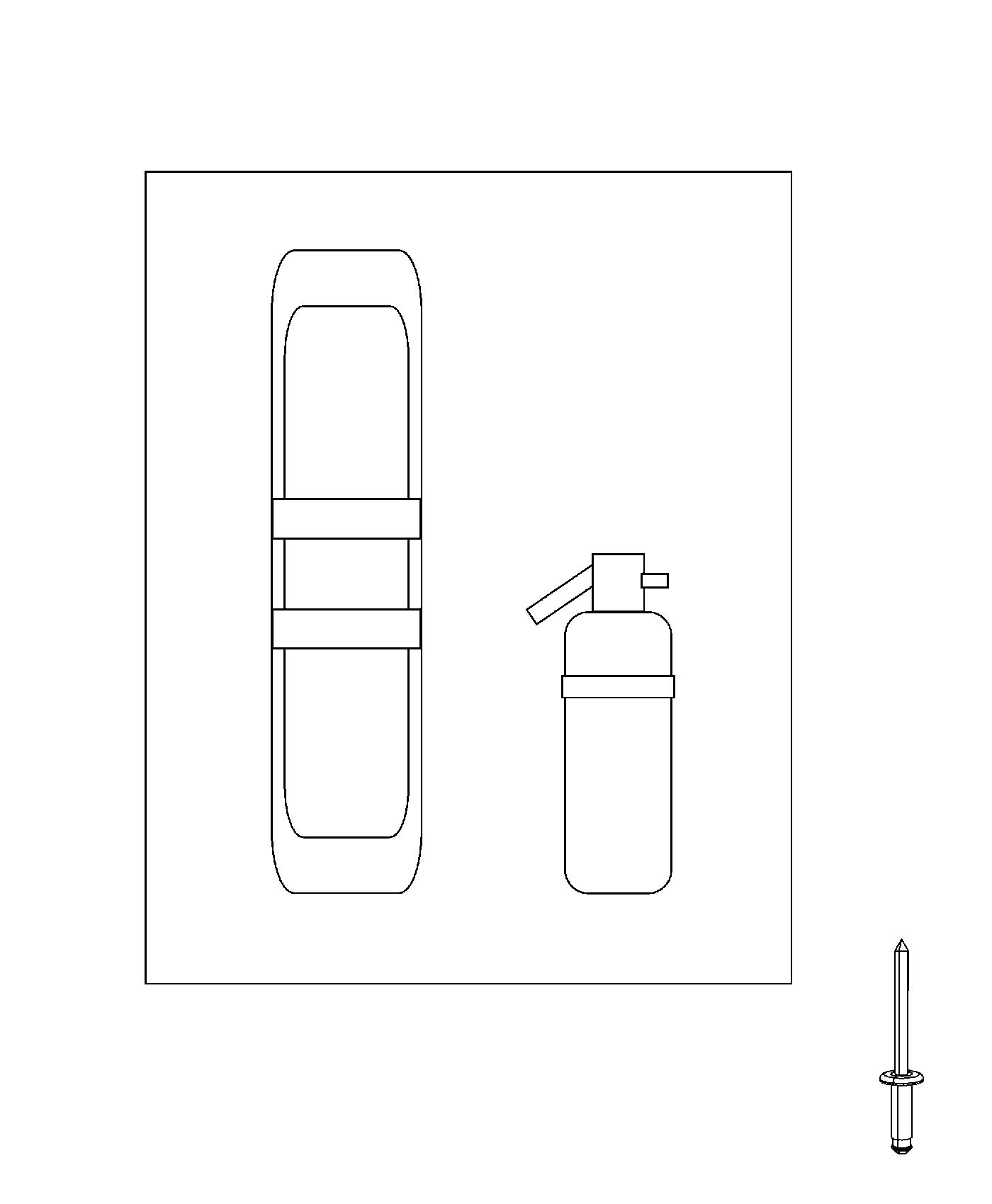 Diagram Emergency Kit. for your Ram 2500  