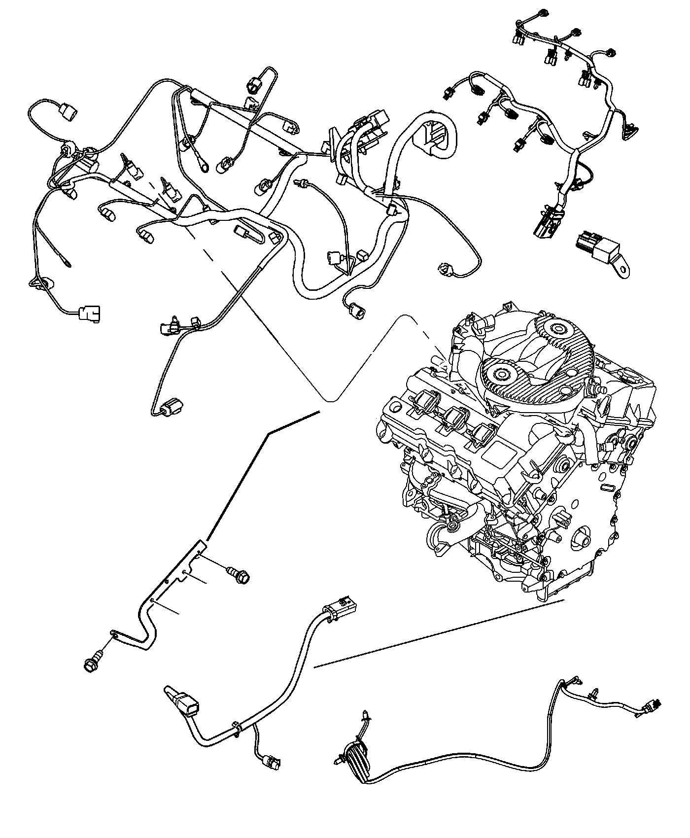 Diagram Wiring, Engine. for your Dodge