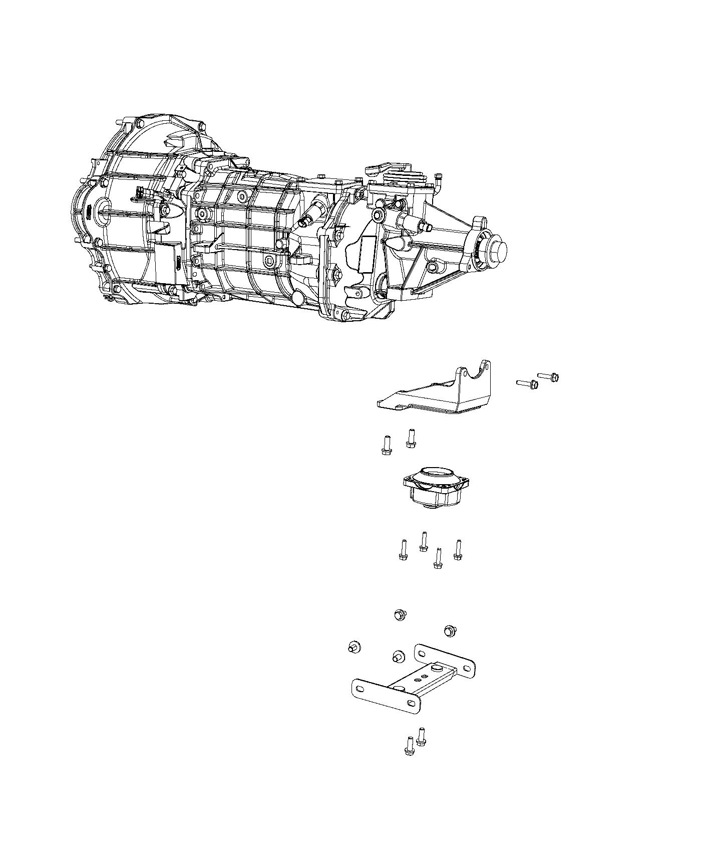 Diagram Mounting Support. for your 1999 Chrysler 300  M 