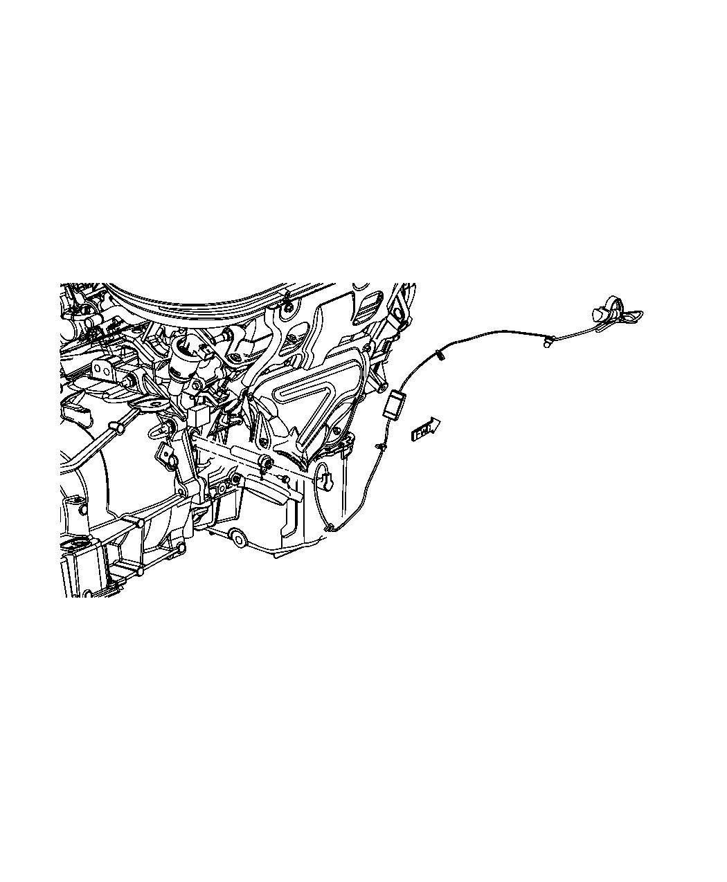 Diagram Engine Cylinder Block Heater 3.6L [3.6L V6 24V VVT Engine]. for your Jeep Grand Cherokee  