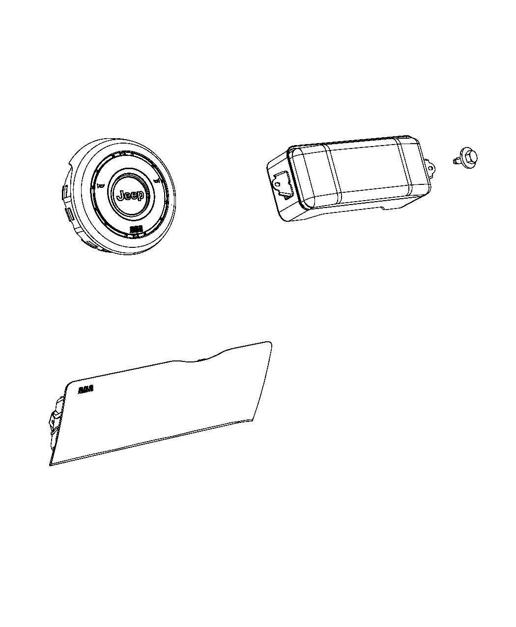 Air Bags Front. Diagram