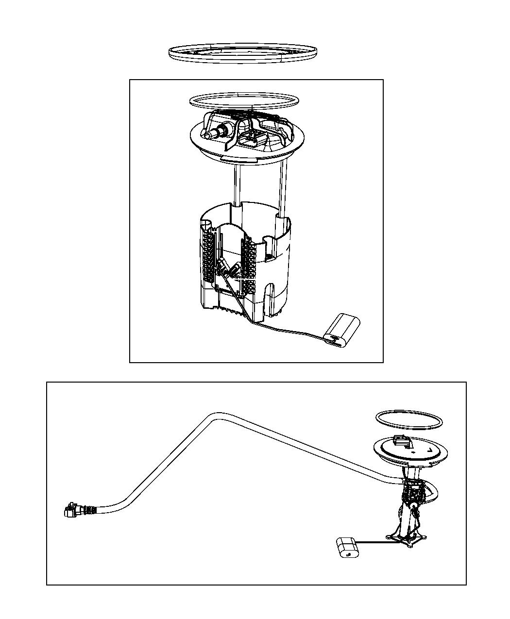 Diagram Fuel Pump Module. for your 1997 Jeep Grand Cherokee   