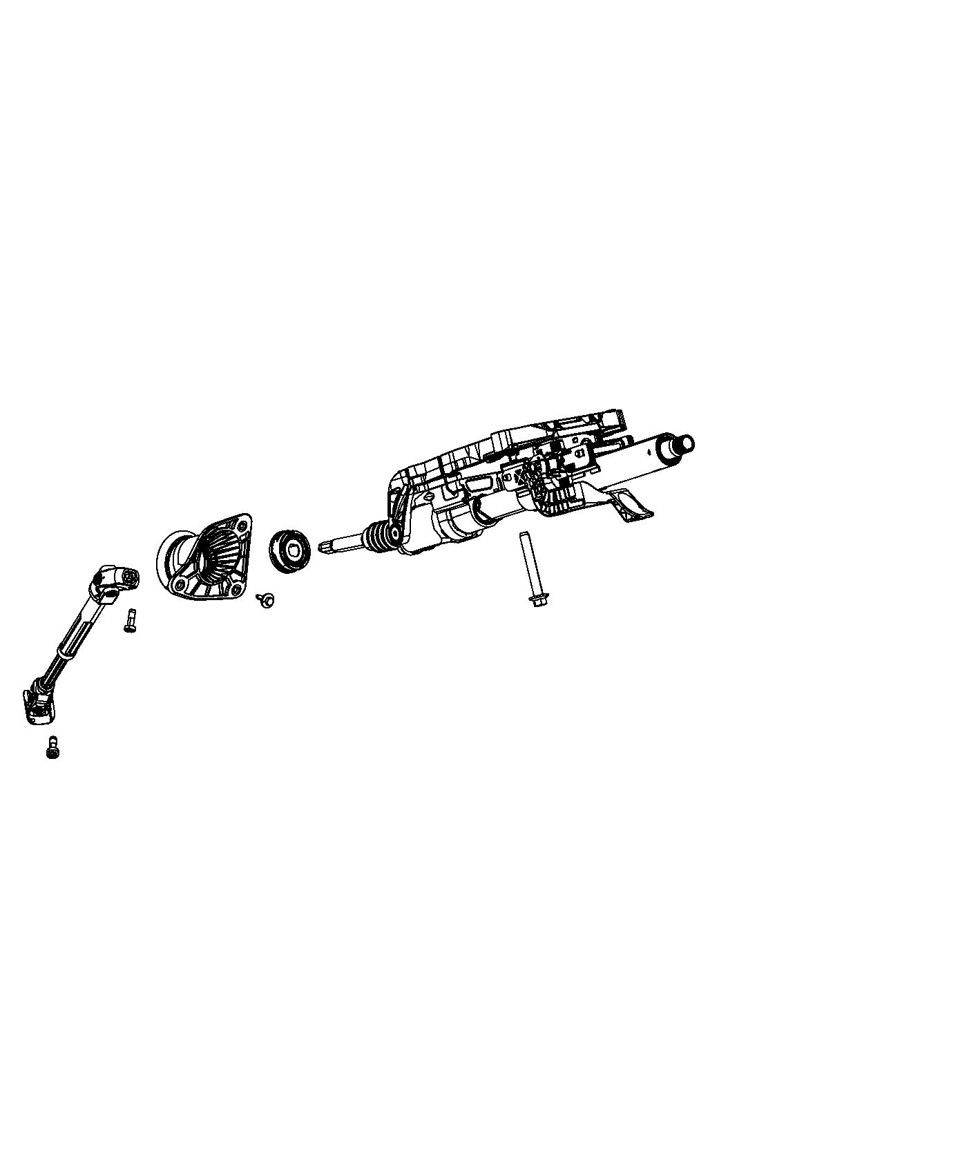 Diagram Steering Column. for your 2003 Jeep Grand Cherokee   