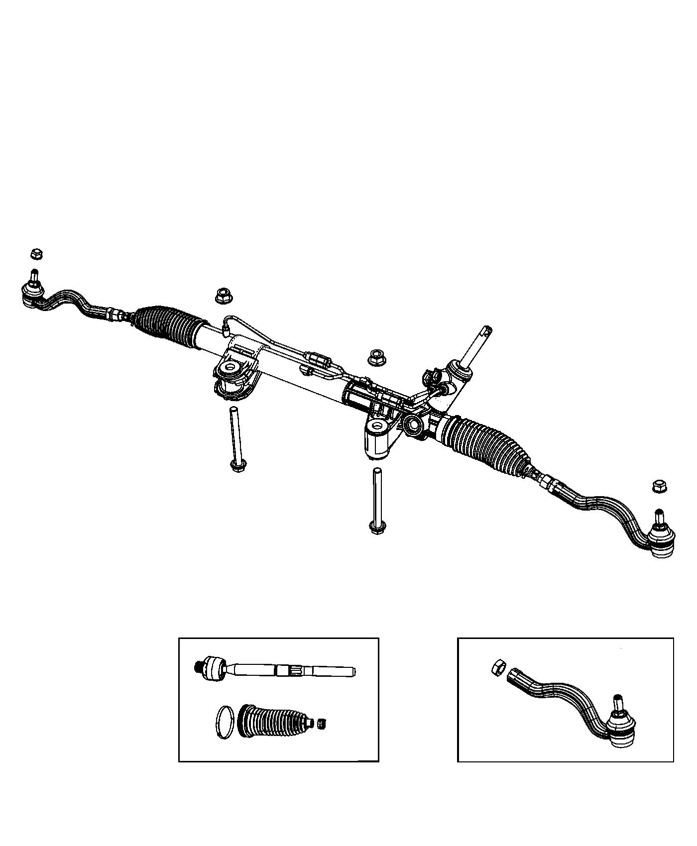 Gear Rack and Pinion. Diagram