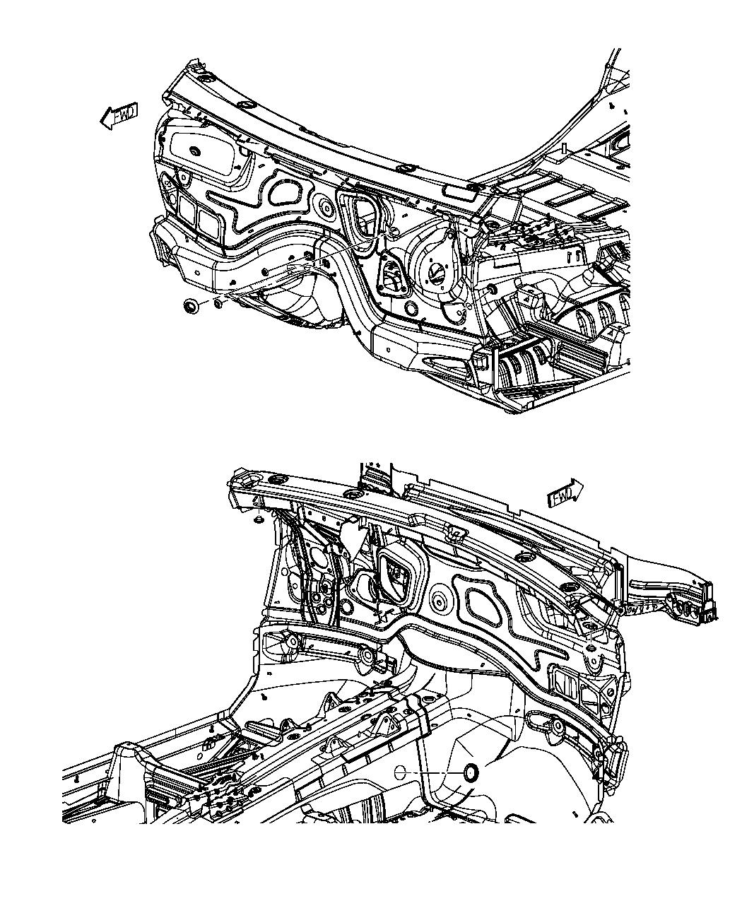 Plugs Dash Panel. Diagram