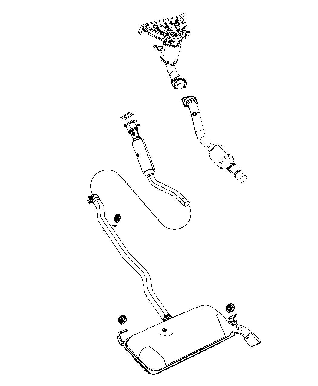 Exhaust System. Diagram