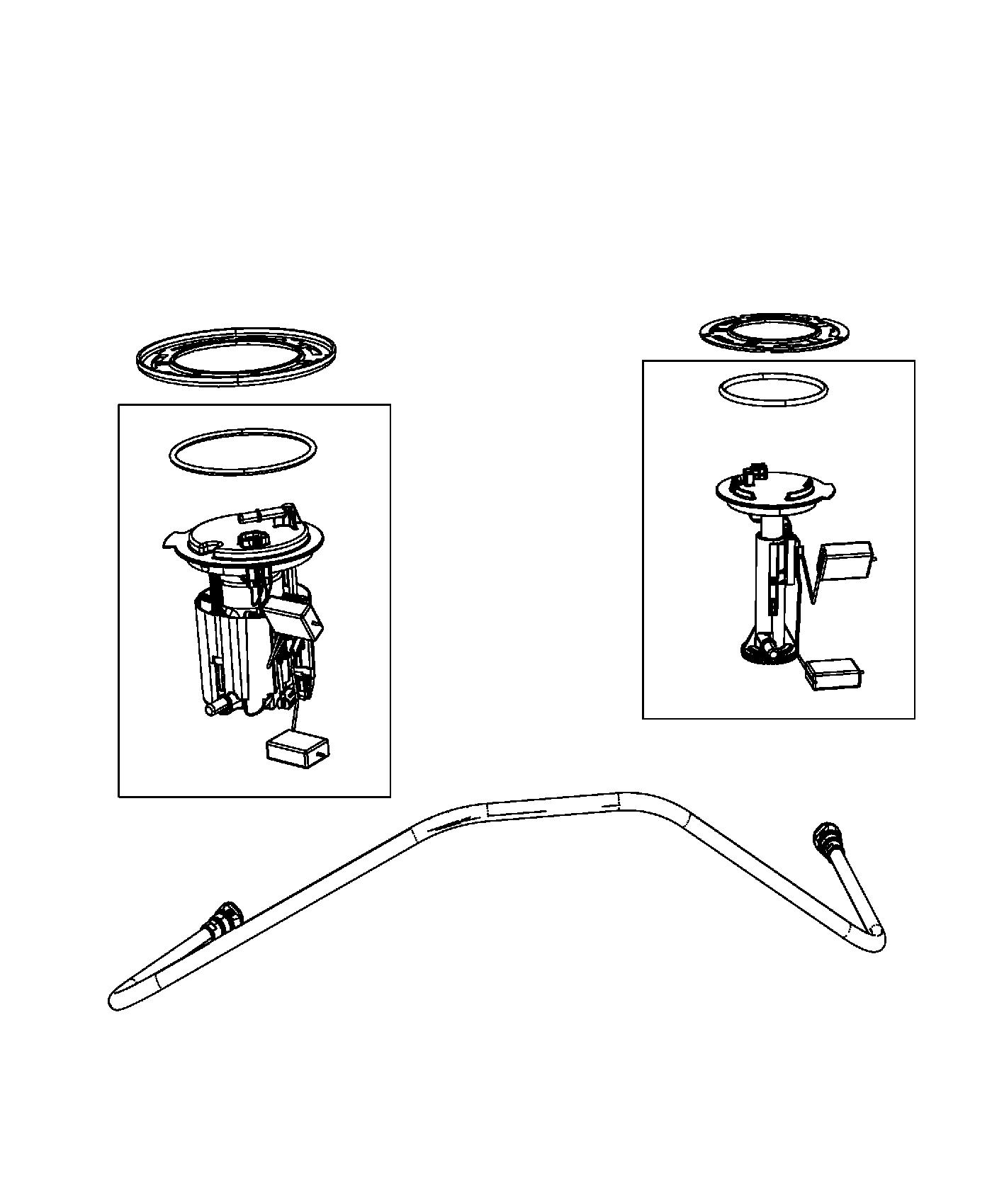 Diagram Fuel Pump Module. for your Jeep Compass  